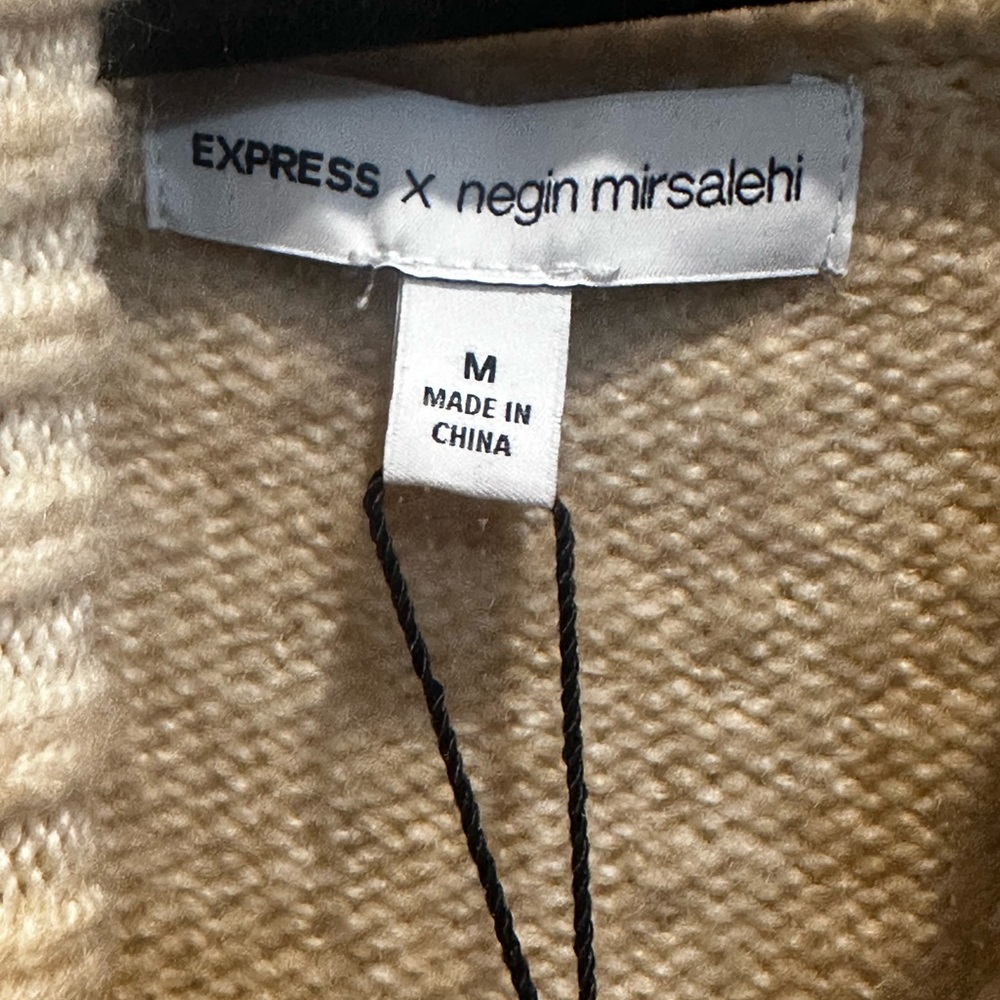 Express Cream Sweater